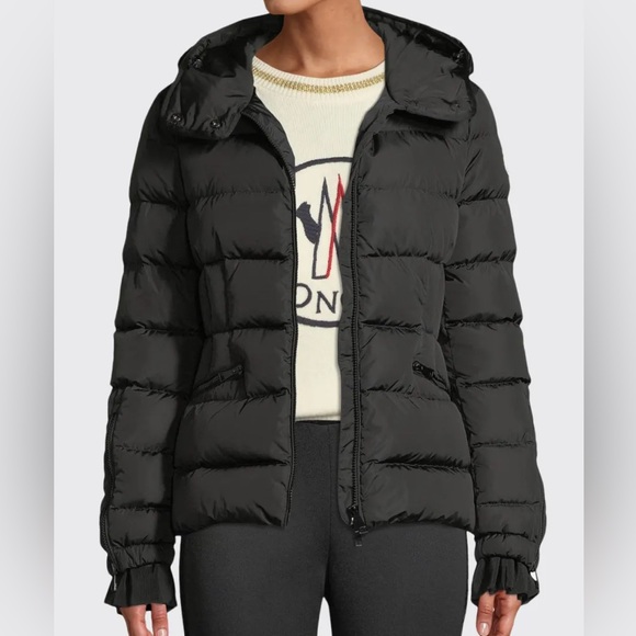 Moncler Hooded puffer black jacket - Picture 1 of 13